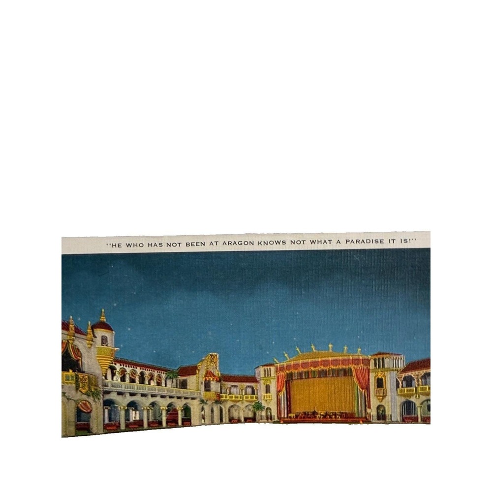 Aragon Ballroom, Lawrence near Broadway, Chicago, lL - 1946, Postcard - Picture 2 of 3